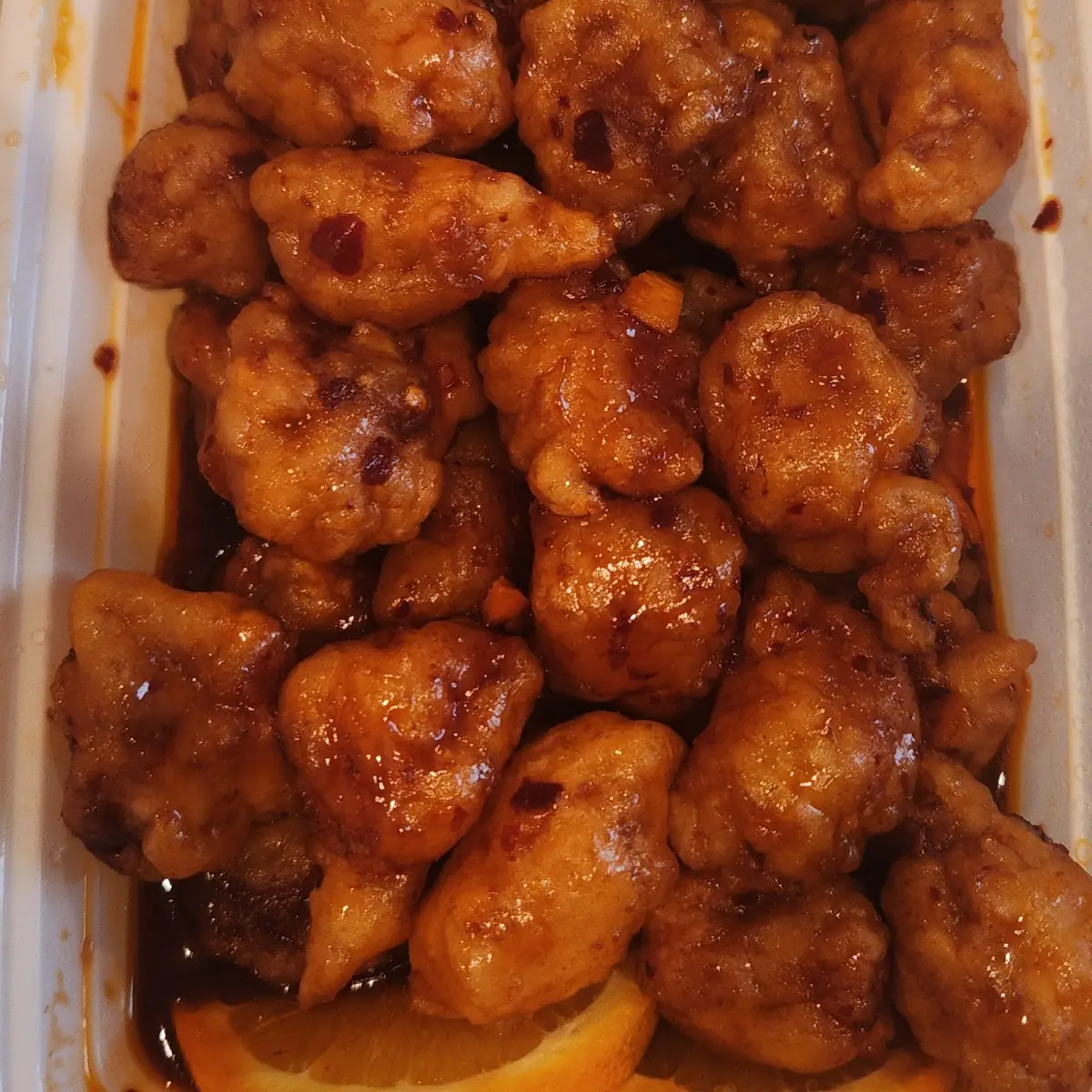 orange chicken 陈皮鸡
